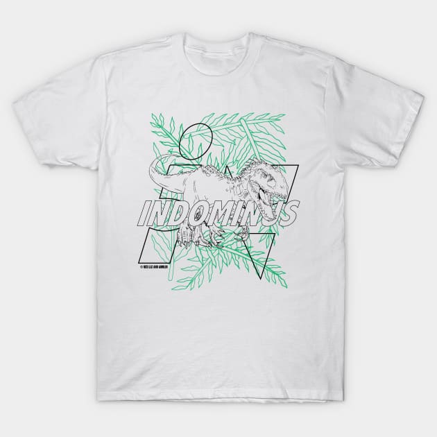 D.I.Y. Indominus T-Shirt by Mercado Graphic Design